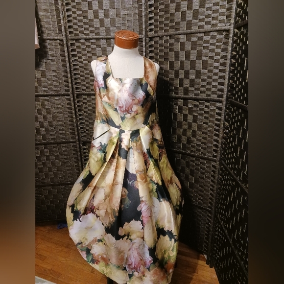 KATY UNGER Dress Size 14 EUC - Picture 1 of 6